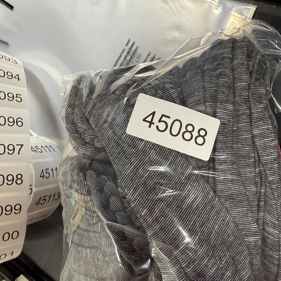 New Max Studio Dress Women S Small Gray Maxi Long V-Neck Sleeveless Rayon Casual - Picture 8 of 8